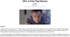 Desktop Screenshot of 2001.a-false-flag-odyssey.com